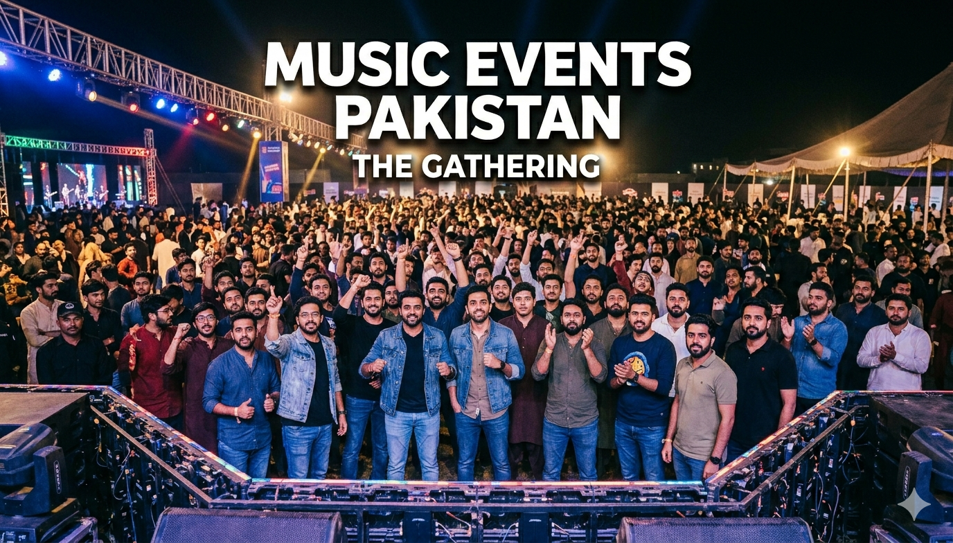 music events Pakistan