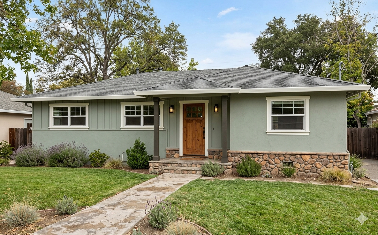 Small Ranch House Exterior Colors