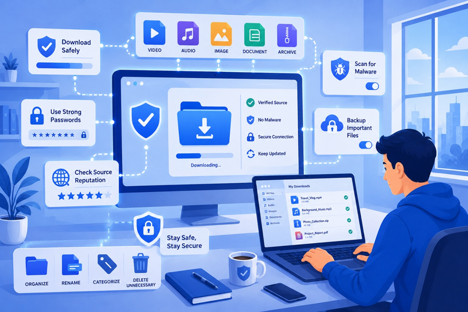 Downloading and Managing Digital Content